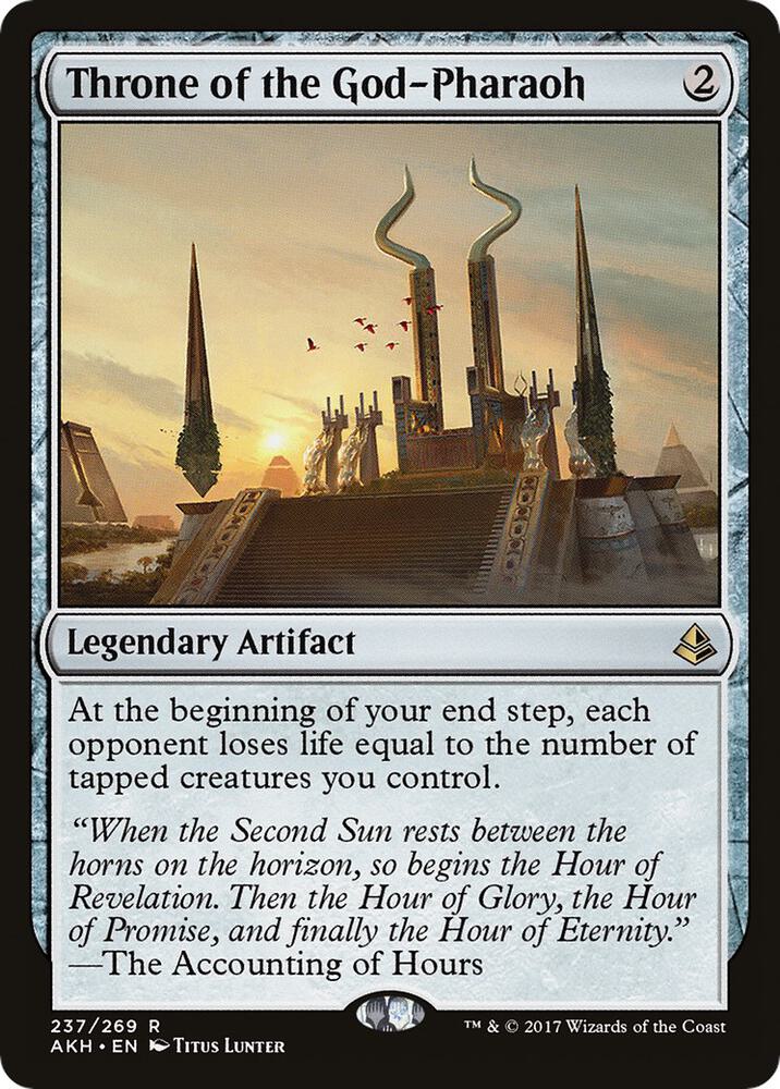 Throne of the God Pharaoh 237 (Amonkhet)  - Foil | Good Games North