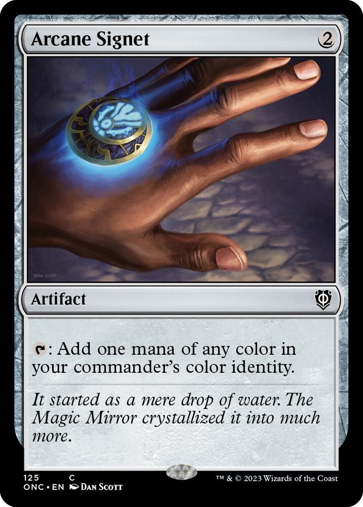 Arcane Signet 125 (Commander: Phyrexia: All Will Be One)  | Good Games North