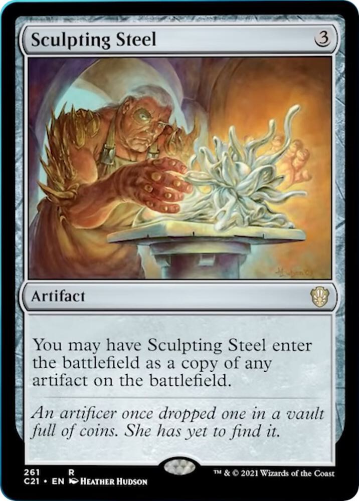 Sculpting Steel 261/81 (Commander 2021)  | Good Games North