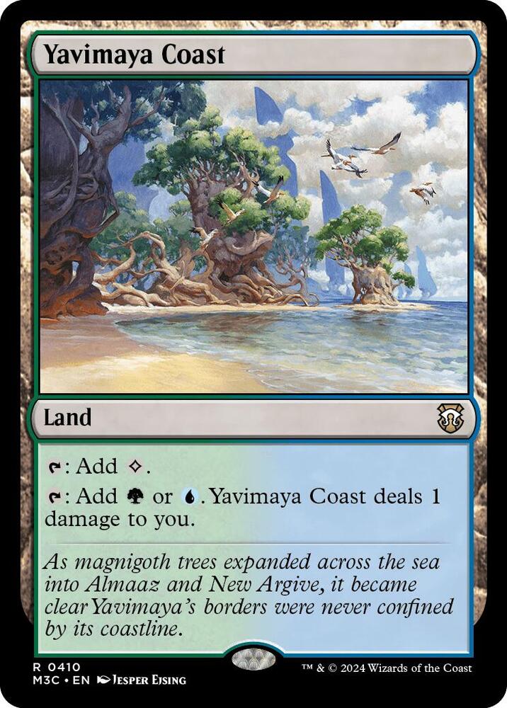 Yavimaya Coast 410 (Commander: Modern Horizons 3)  | Good Games North