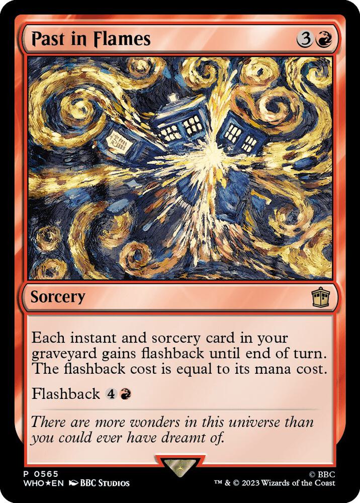 Past in Flames 565 (Launch Party & Release Event Promos)  - Foil | Good Games North
