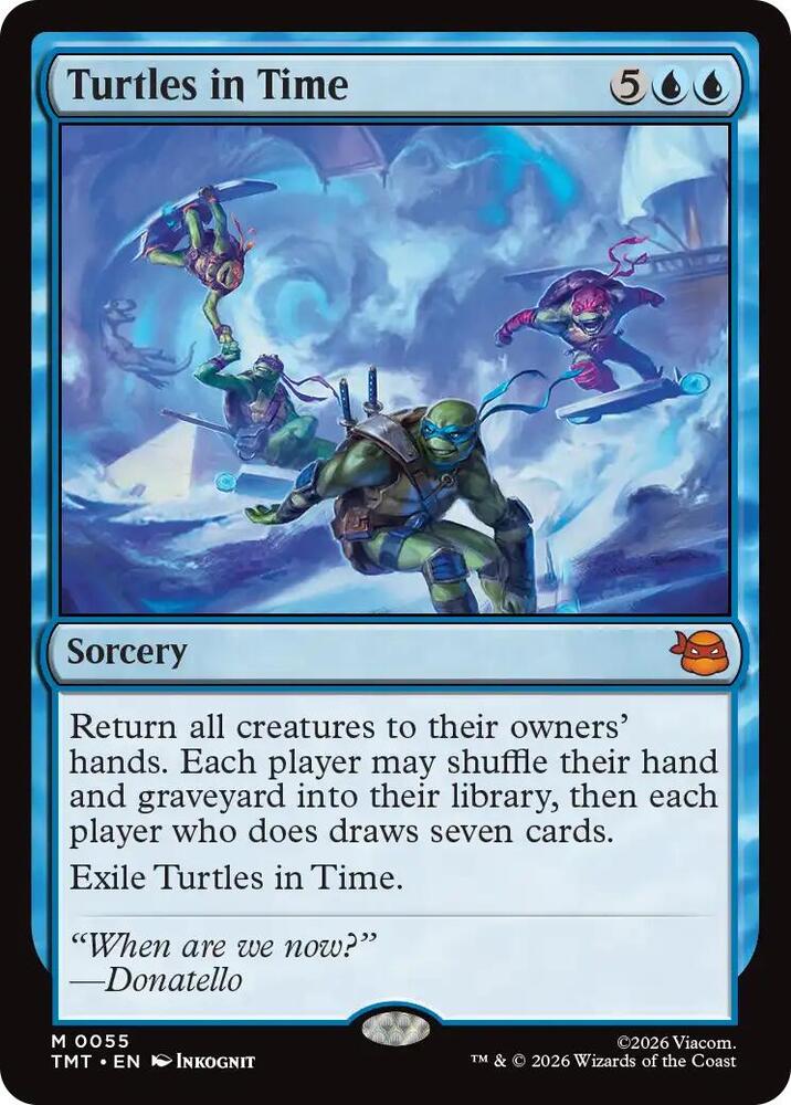 Turtles in Time 55 (Teenage Mutant Ninja Turtles)  - Foil | Good Games North