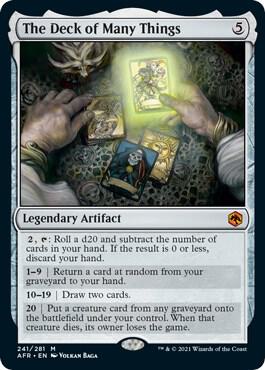 The Deck of Many Things 241/281 (Adventures in the Forgotten Realms)  | Good Games North