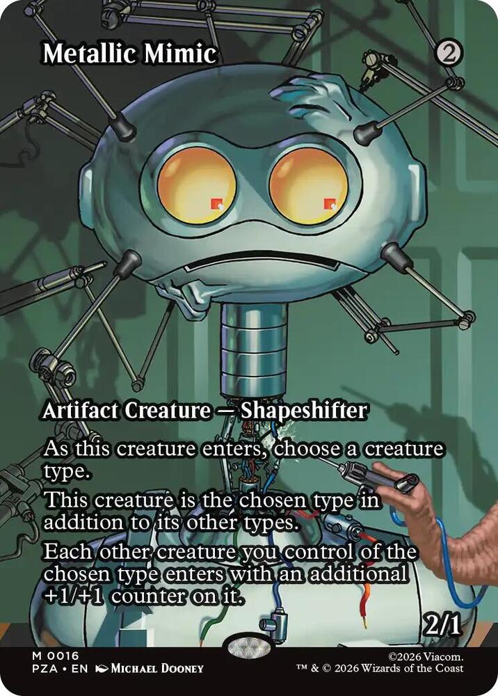 Metallic Mimic 16 (Teenage Mutant Ninja Turtles Source Material)  - Borderless | Good Games North
