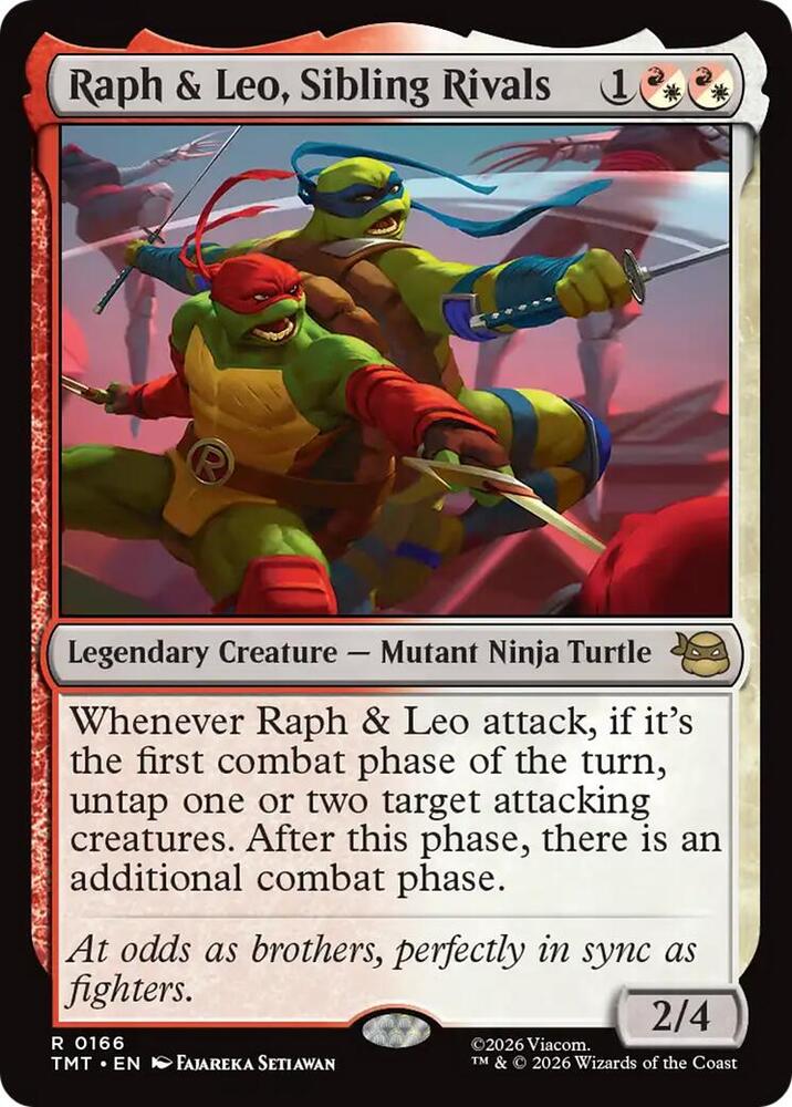 Raph and Leo Sibling Rivals 166 (Teenage Mutant Ninja Turtles)  | Good Games North