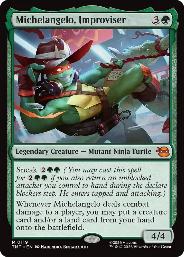 Michelangelo Improviser 119 (Teenage Mutant Ninja Turtles)  | Good Games North