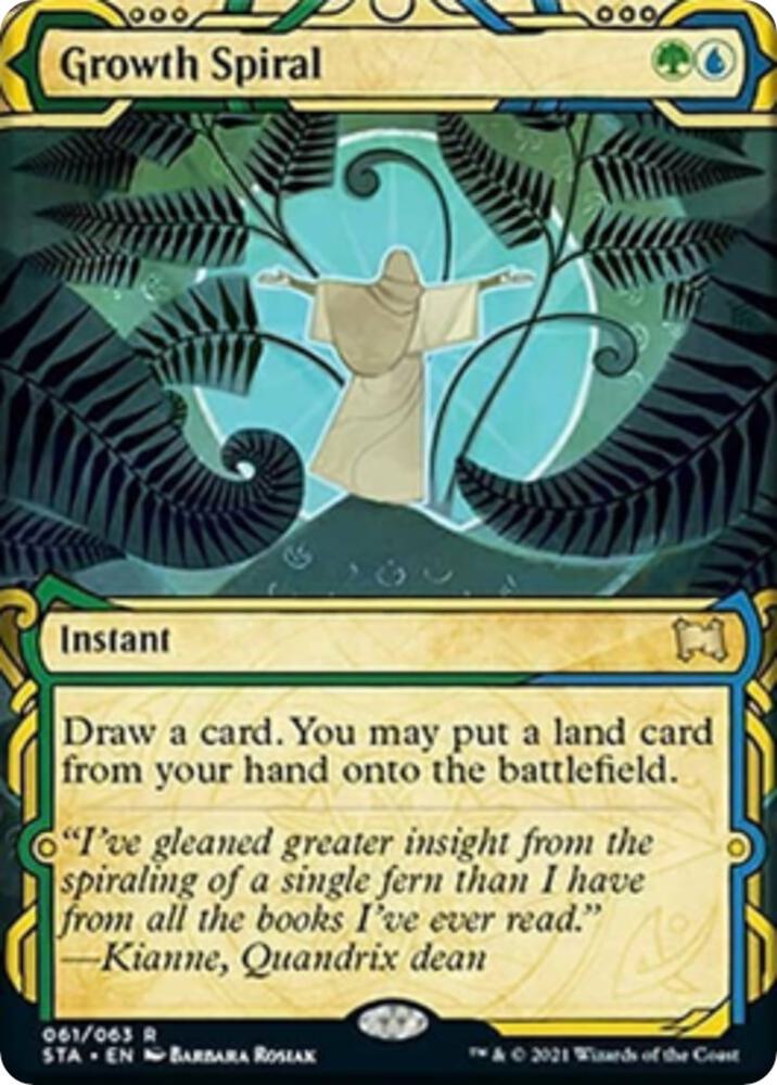 Growth Spiral 61 (Strixhaven: Mystical Archives)  - Foil | Good Games North
