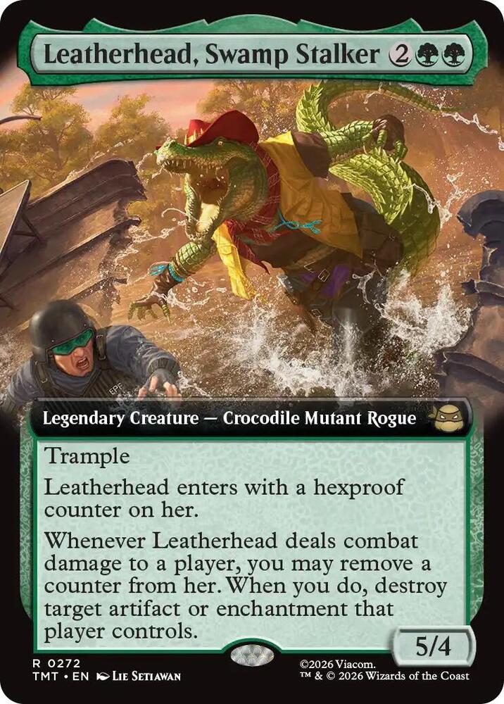 Leatherhead, Swamp Stalker 272 (Teenage Mutant Ninja Turtles)  - Extended Art | Good Games North