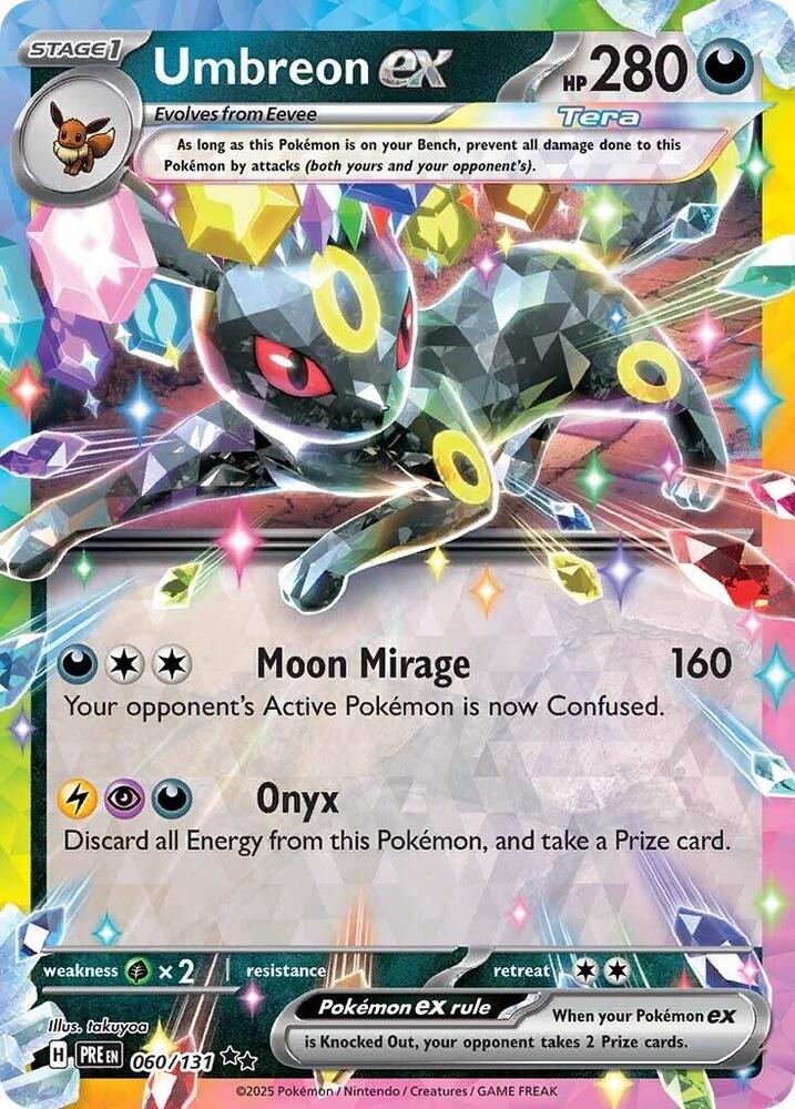 Umbreon ex 060/131 (SV: Prismatic Evolutions)  - Holofoil | Good Games North