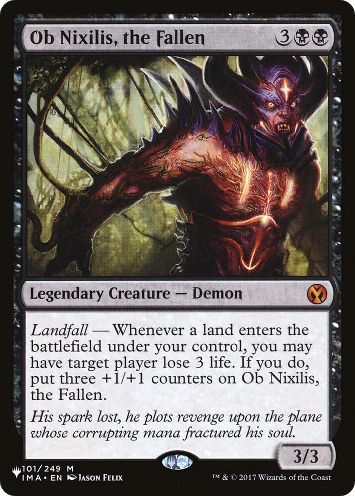 Ob Nixilis the Fallen IMA-101/5075 (The List Reprints)  | Good Games North