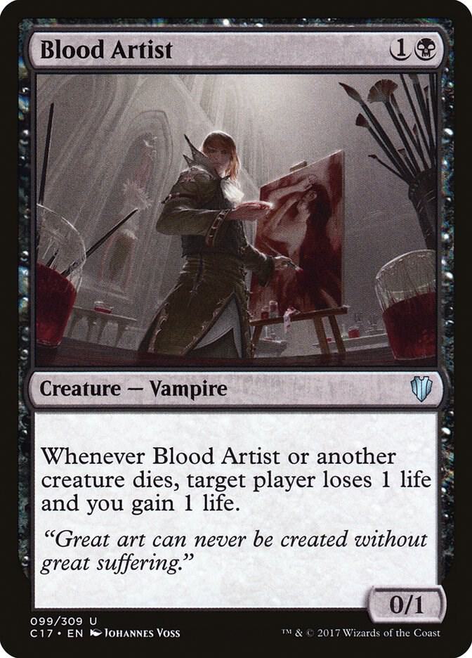 Blood Artist 99/309 (Commander 2017)  | Good Games North