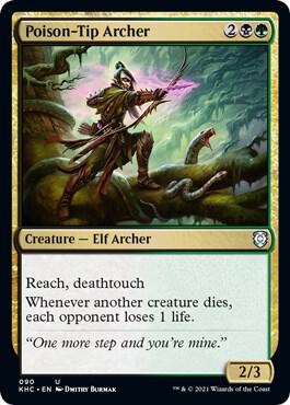Poison-Tip Archer 90 (Commander: Kaldheim)  | Good Games North