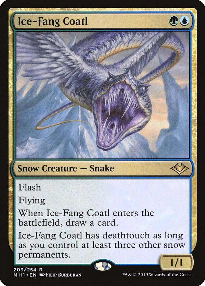 Ice-Fang Coatl 203 (Modern Horizons)  | Good Games North