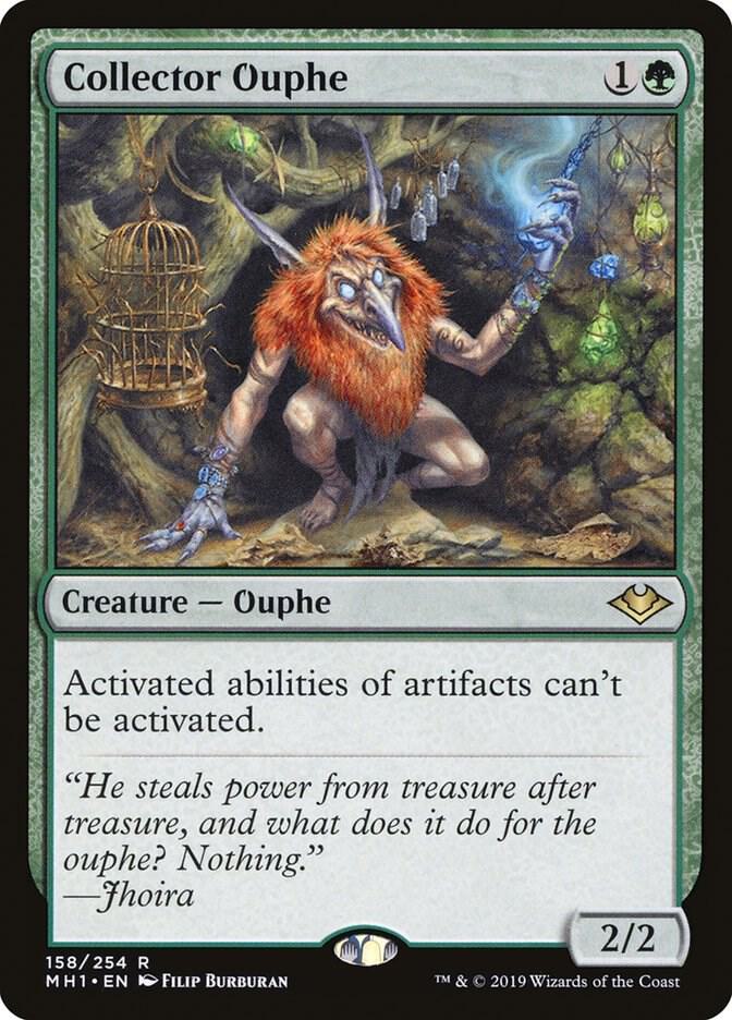 Collector Ouphe 158/254 (Modern Horizons)  - Foil | Good Games North