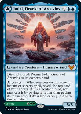 Jadzi Oracle of Arcavios 151 (Strixhaven: School of Mages)  - Foil | Good Games North
