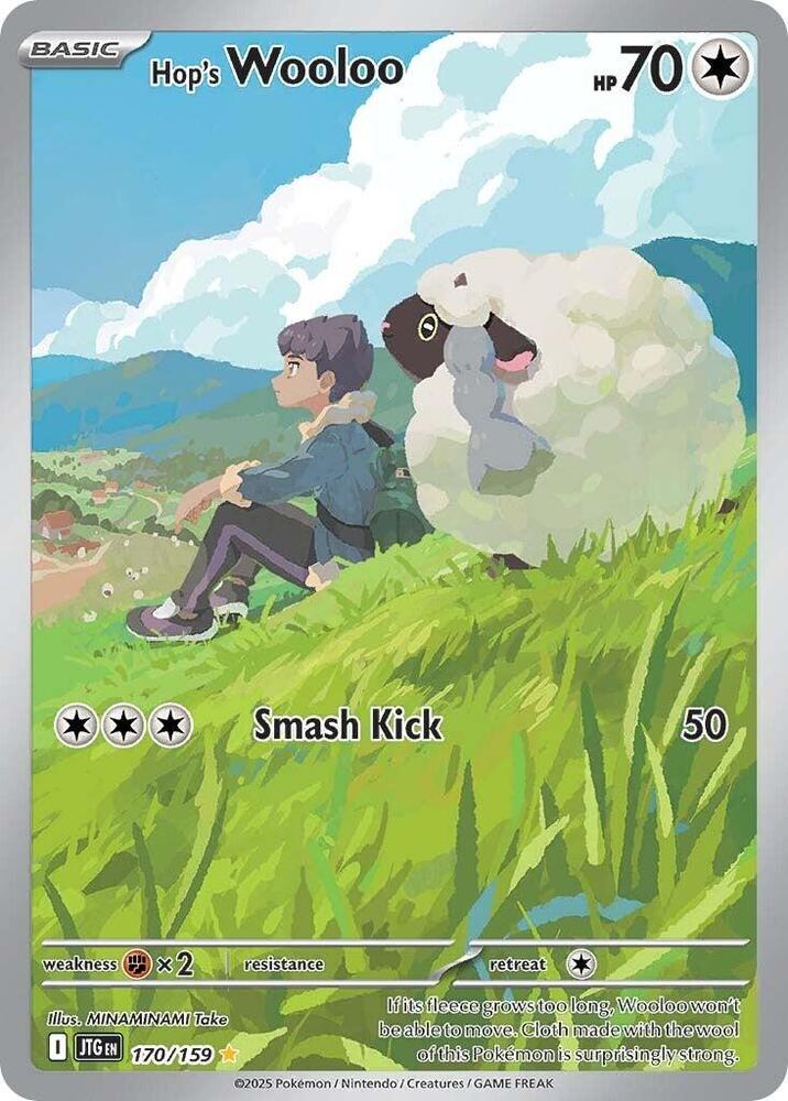 Hop's Wooloo 170/159 (SV09: Journey Together)  - Holofoil | Good Games North