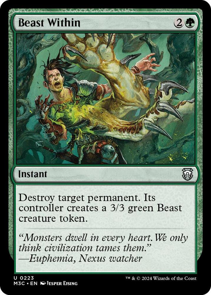 Beast Within 223/411 (Commander: Modern Horizons 3)  | Good Games North