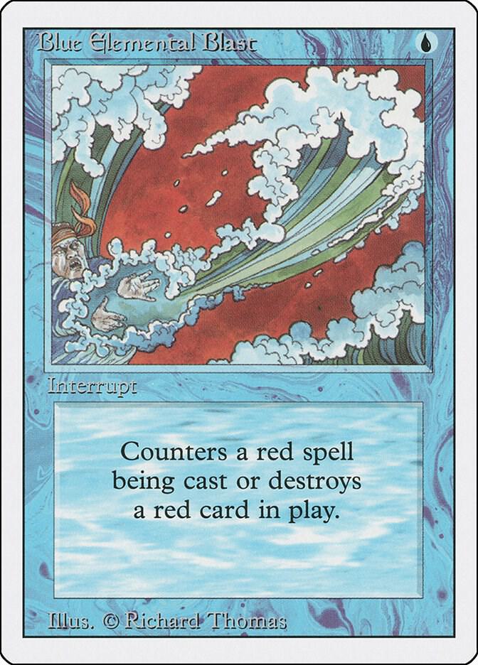 Blue Elemental Blast 49/306 (Revised Edition)  | Good Games North