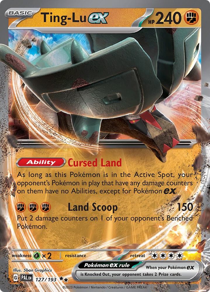 Ting-Lu ex 127/193 (SV02: Paldea Evolved)  - Holofoil | Good Games North