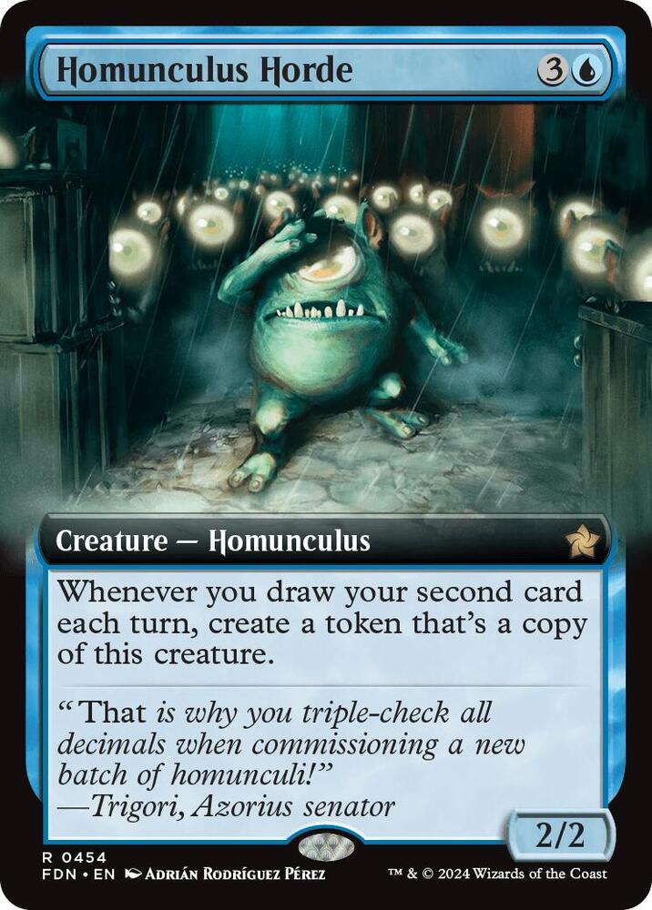 Homunculus Horde 454 (Foundations)  - Extended Art | Good Games North