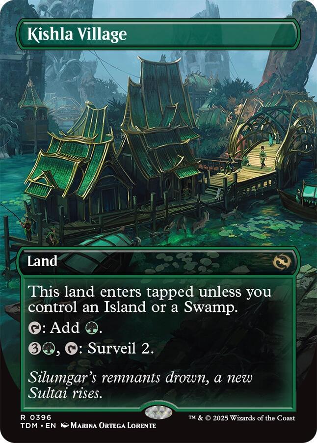 Kishla Village 396/291 (Tarkir: Dragonstorm)  - Borderless | Good Games North