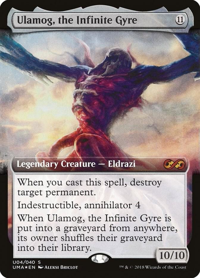Ulamog, the Infinite Gyre 4/40 (Ultimate Masters: Box Toppers)  - Foil | Good Games North