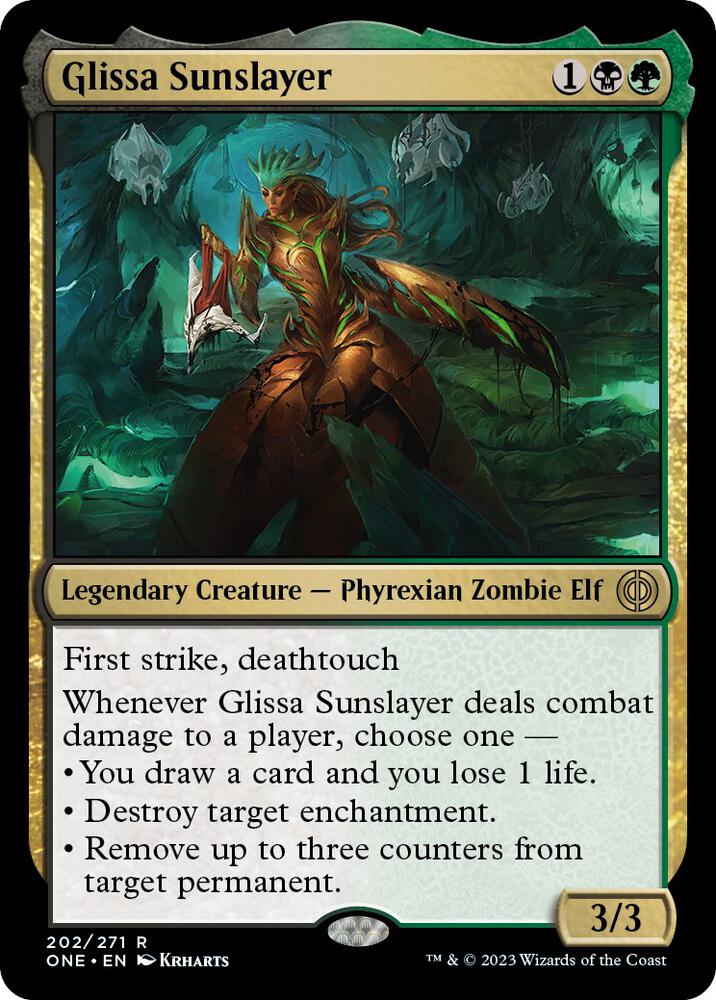 Glissa Sunslayer 202 (Phyrexia: All Will Be One)  - Foil | Good Games North