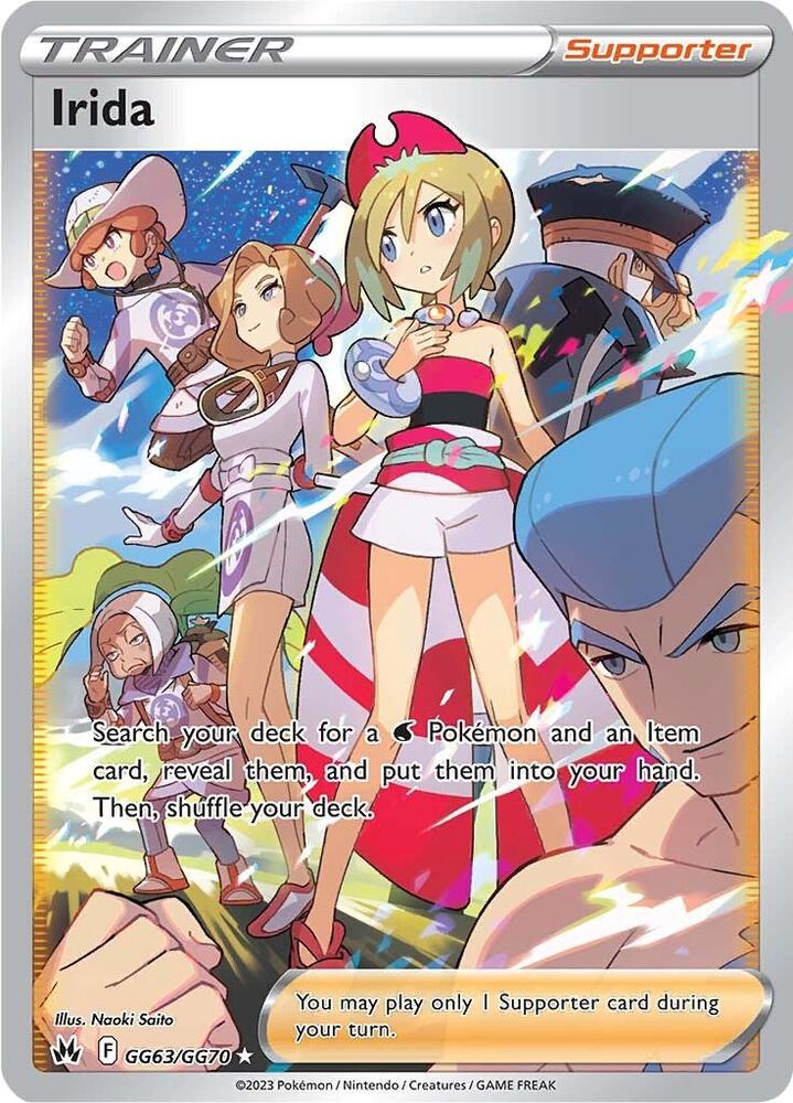 Irida GG63/GG70 (Crown Zenith: Galarian Gallery)  - Holofoil | Good Games North