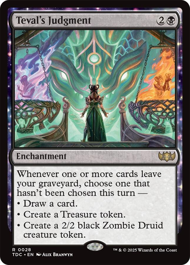 Tevals Judgment 28 (Commander: Tarkir: Dragonstorm)  | Good Games North