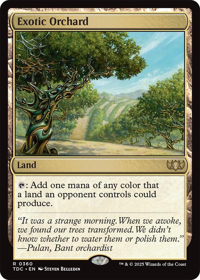 Exotic Orchard 360 (Commander: Tarkir: Dragonstorm)  | Good Games North