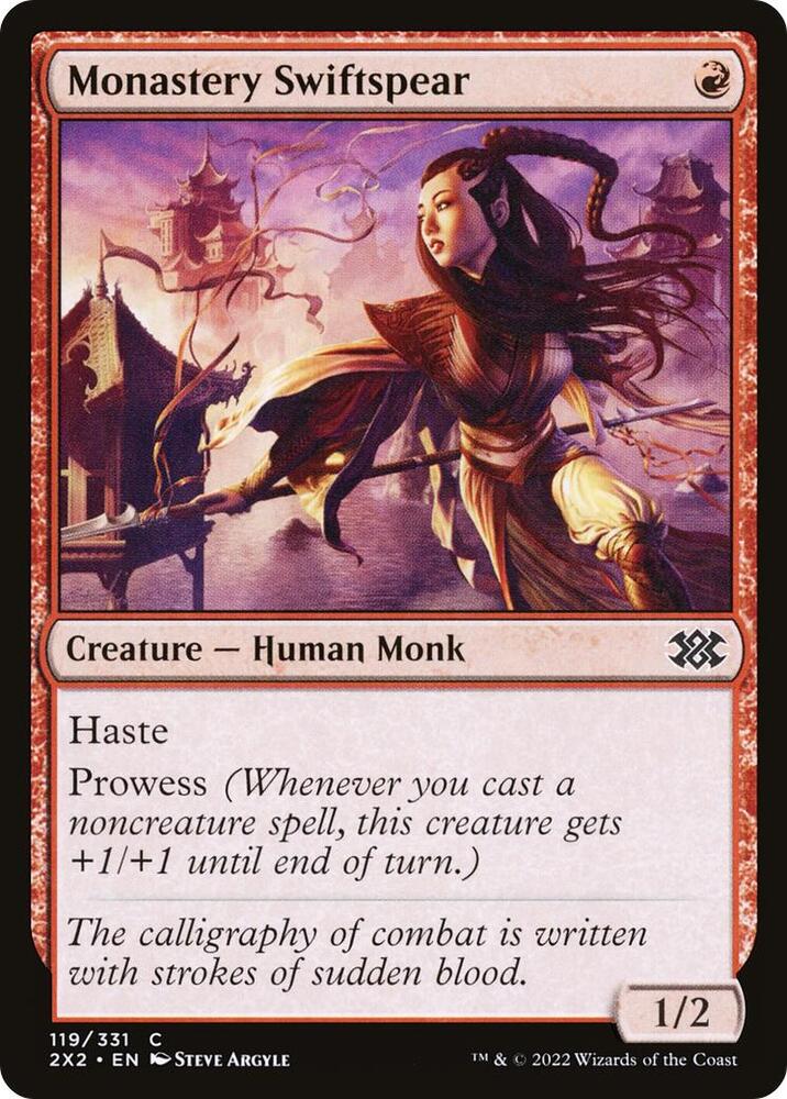 Monastery Swiftspear 119/331 (Double Masters 2022)  | Good Games North