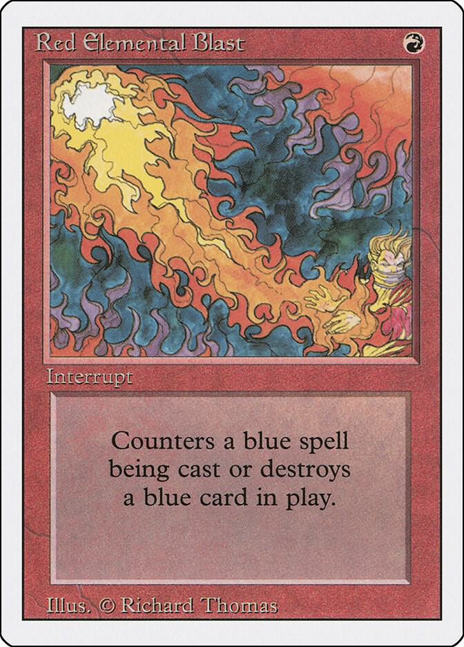 Red Elemental Blast 171/306 (Revised Edition)  | Good Games North