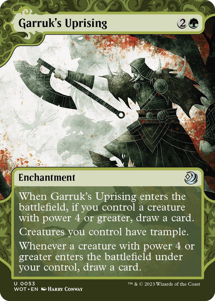Garruk's Uprising 53 (Wilds of Eldraine: Enchanting Tales)  - Showcase | Good Games North