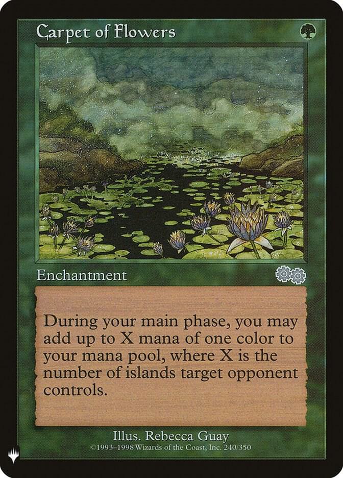 Carpet of Flowers 240 (The List Reprints)  | Good Games North