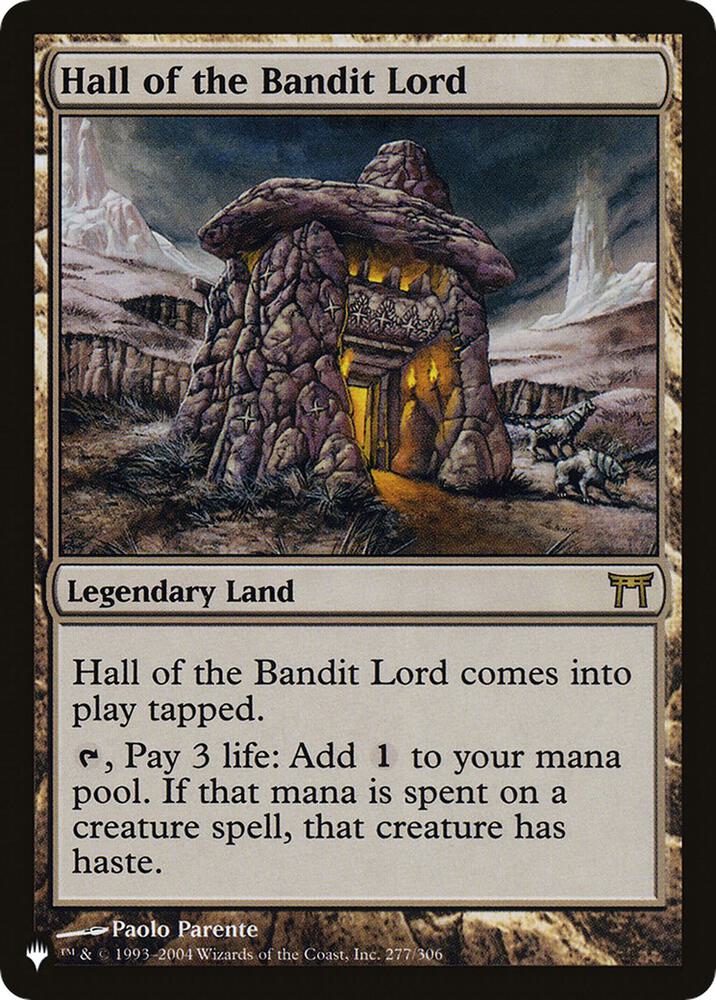 Hall of the Bandit Lord CHK-277/5075 (The List Reprints)  | Good Games North