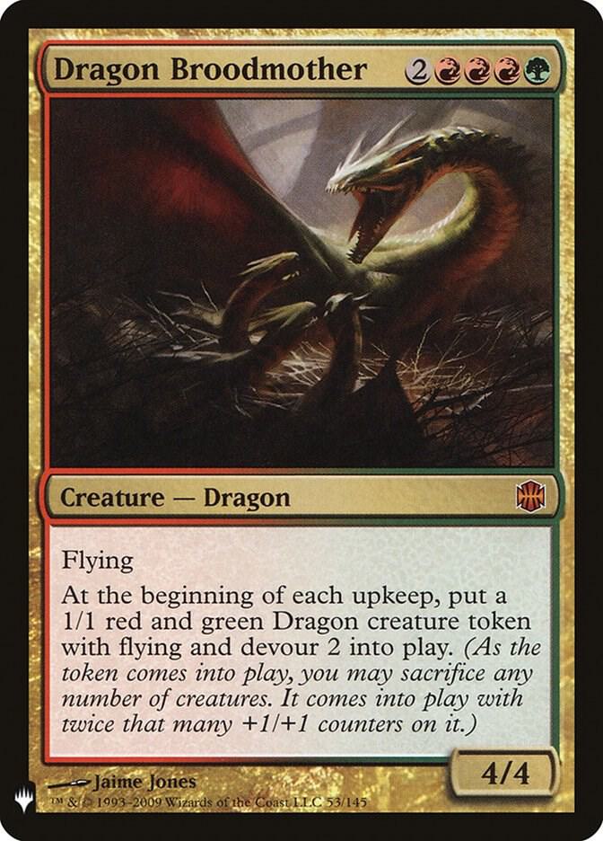 Dragon Broodmother ARB-53/5075 (The List Reprints)  | Good Games North