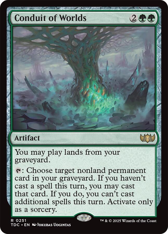 Conduit of Worlds 251 (Commander: Tarkir: Dragonstorm)  | Good Games North