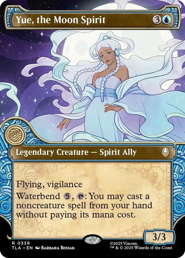 Yue the Moon Spirit Showcase 338 (Avatar: The Last Airbender)  - Foil | Good Games North