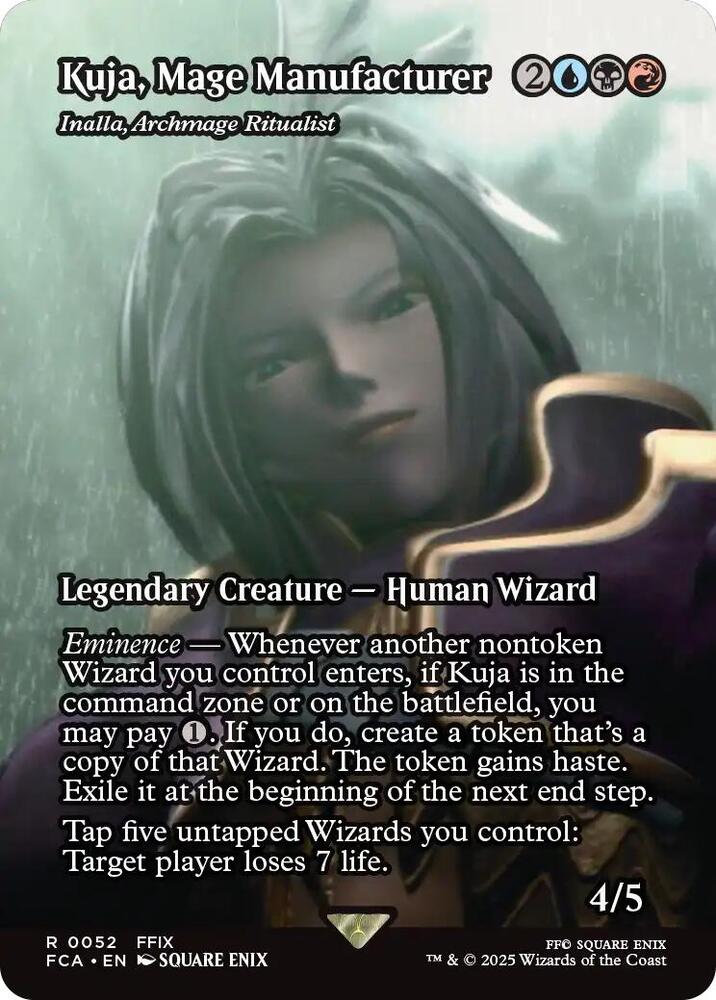 Kuja Mage Manufacturer Inalla Archmage Ritualist Showcase (FINAL FANTASY: Through the Ages)  | Good Games North