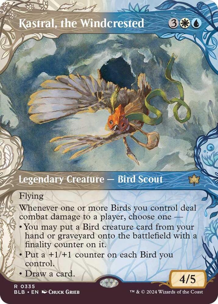 Kastral, the Windcrested 335 (Bloomburrow)  - Showcase Foil | Good Games North