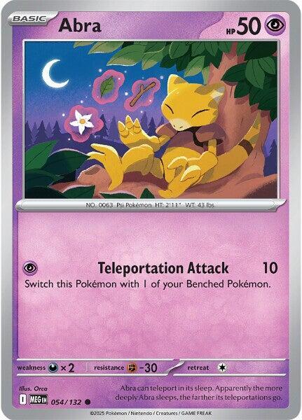 Abra 054/132 (ME01: Mega Evolution)  | Good Games North