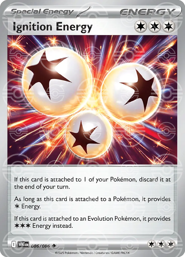 Ignition Energy 086/086 (SV: White Flare)  - Poke Ball Holofoil | Good Games North