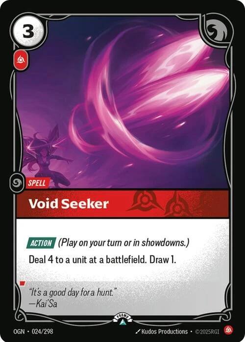 Void Seeker 024/298 (Riftbound Organized Play Promotional Cards)  - Foil | Good Games North