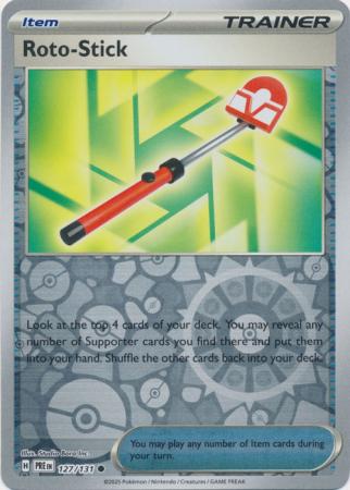 Roto Stick 127/131 (SV: Prismatic Evolutions)  - Reverse Holofoil | Good Games North