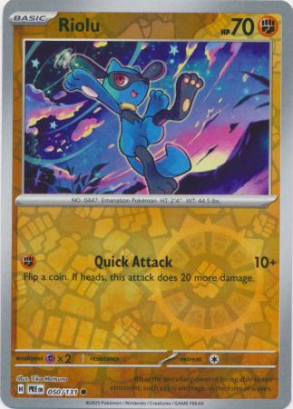 Riolu 050/131 (SV: Prismatic Evolutions)  - Reverse Holofoil | Good Games North