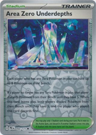 Area Zero Underdepths 094/131 (SV: Prismatic Evolutions)  - Reverse Holofoil | Good Games North