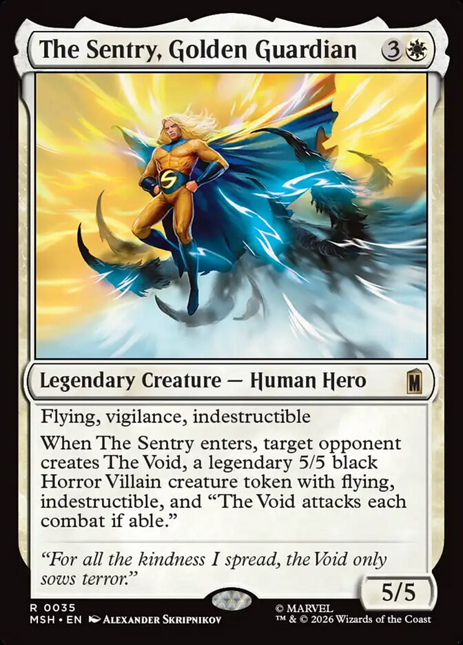 The Sentry, Golden Guardian 35 (Marvel Super Heroes)  | Good Games North