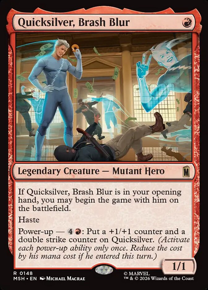 Quicksilver, Brash Blur 148 (Marvel Super Heroes)  | Good Games North