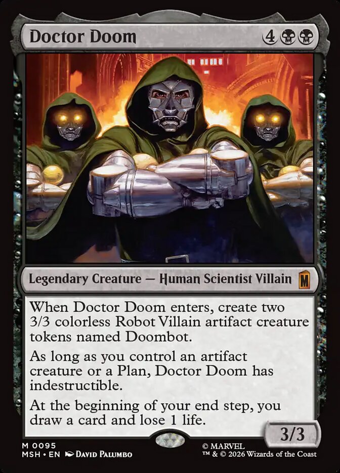 Doctor Doom 95 (Marvel Super Heroes)  - Foil | Good Games North