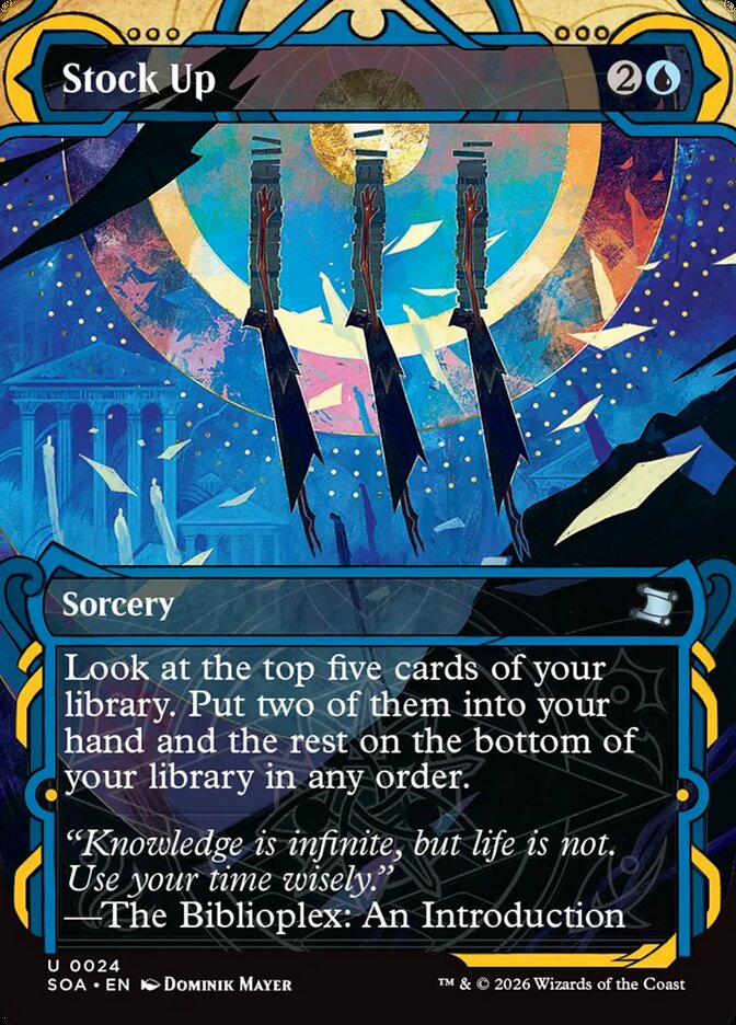 Stock Up 24 (Secrets of Strixhaven: Mystical Archive)  - Foil | Good Games North